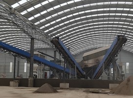 焦作沁陽中意建筑垃圾再利用項(xiàng)目經(jīng)改造升級后已正式投產(chǎn)